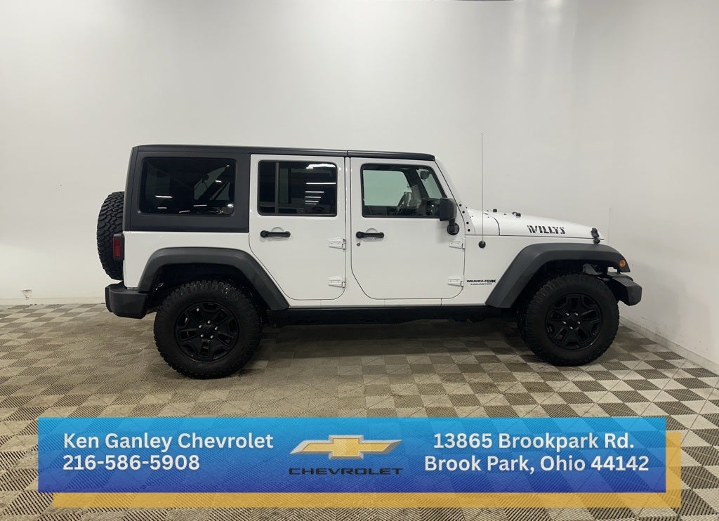 2018 Jeep Wrangler JK Unlimited Willys Wheeler