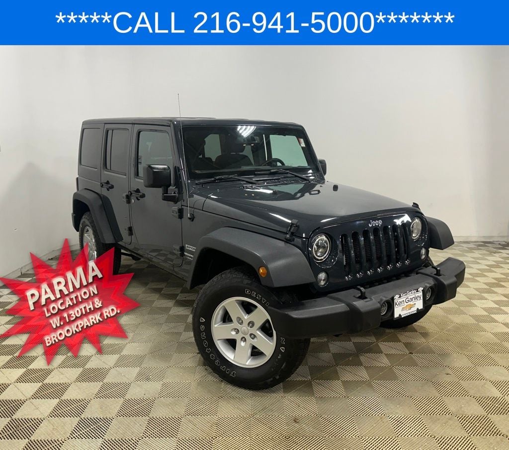 2018 Jeep Wrangler JK Unlimited Sport