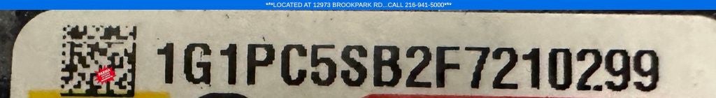 2015 Chevrolet Cruze 1LT 1LT