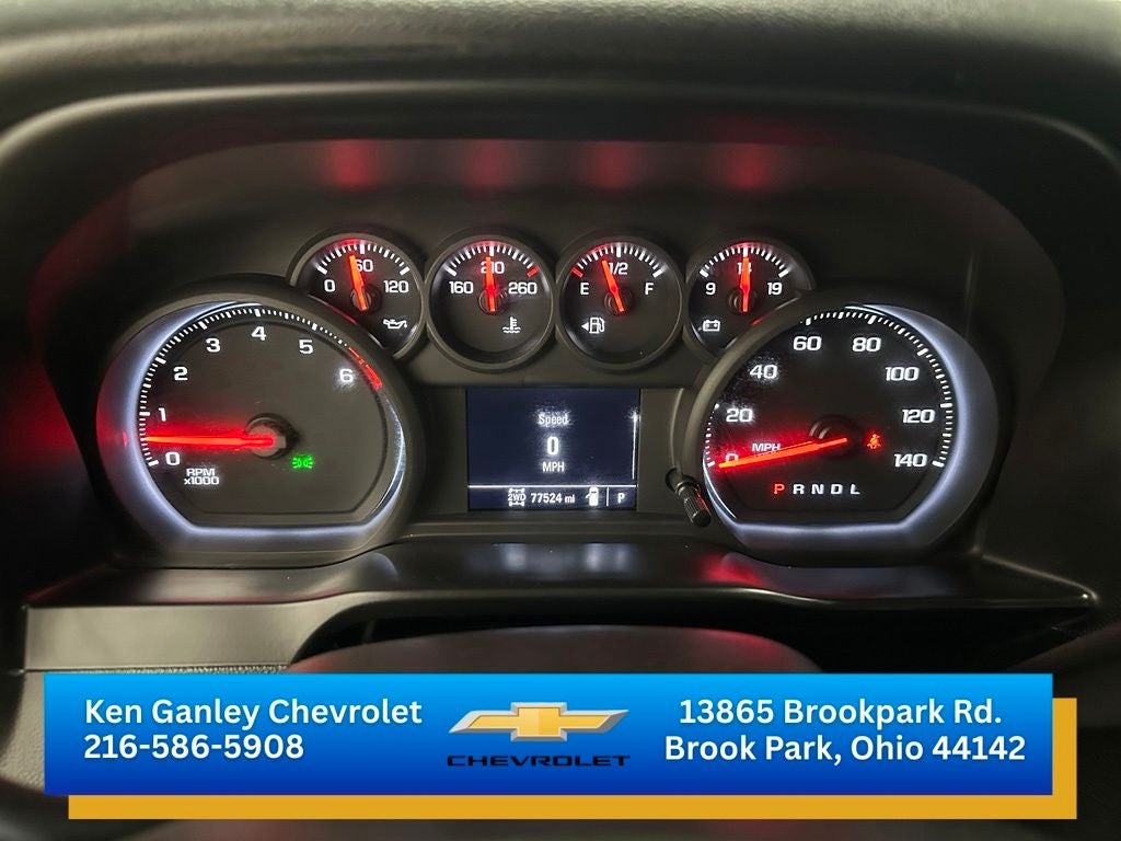 2019 Chevrolet Silverado 1500 Custom Trail Boss