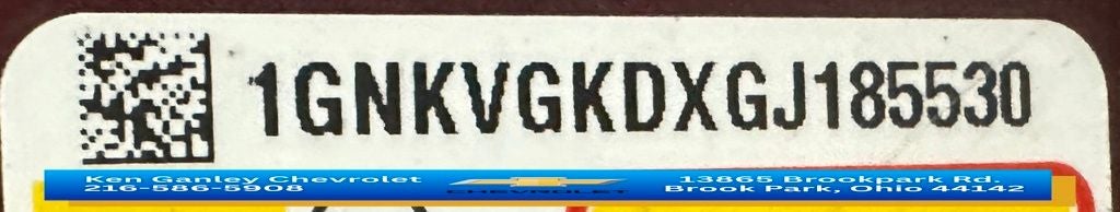 2016 Chevrolet Traverse LT 1LT