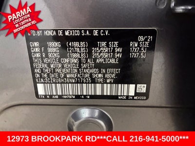 2024 Honda HR-V LX