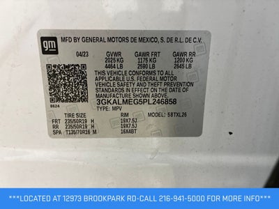 2023 GMC Terrain SLE