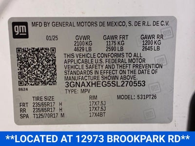 2025 Chevrolet Equinox LT
