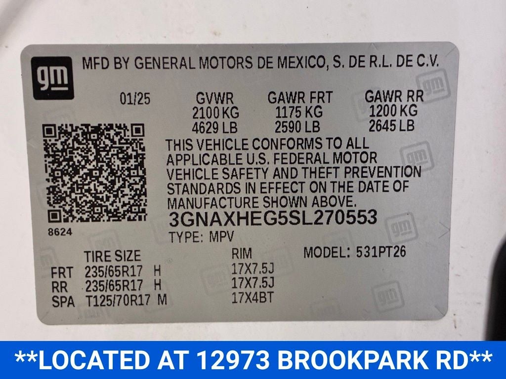 2025 Chevrolet Equinox LT