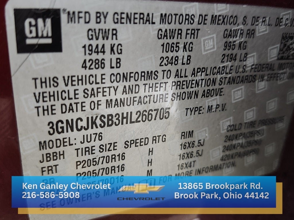 2017 Chevrolet Trax LS