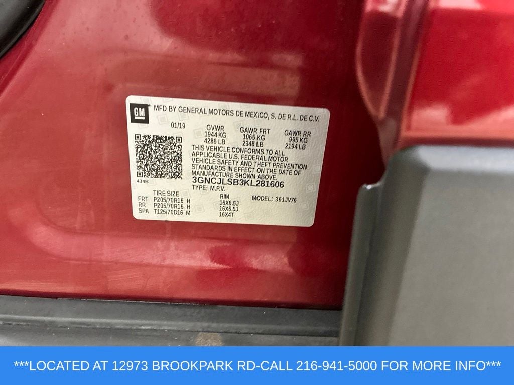 2019 Chevrolet Trax LT