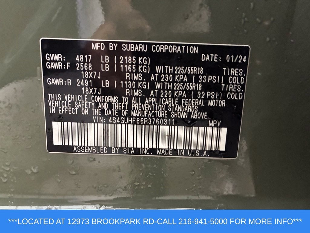 2024 Subaru Crosstrek Sport