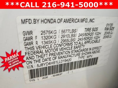 2020 Acura MDX Technology SH-AWD