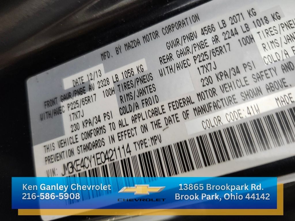 2014 Mazda Mazda CX-5 Touring