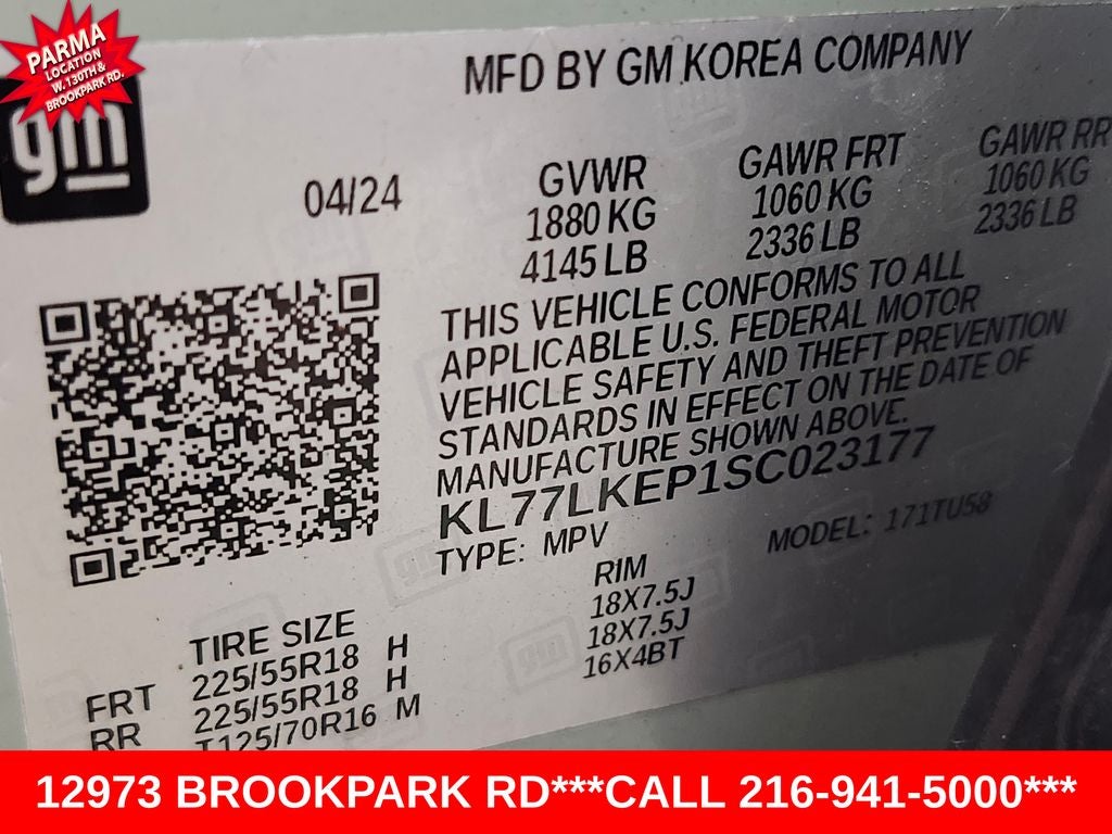 2025 Chevrolet Trax ACTIV