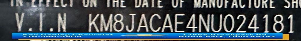 2022 Hyundai Tucson SE